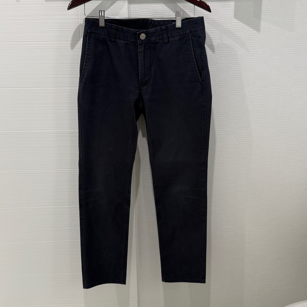 BONOBOS Navy 100% Cotton Tailored Chino Pants Size 29/30